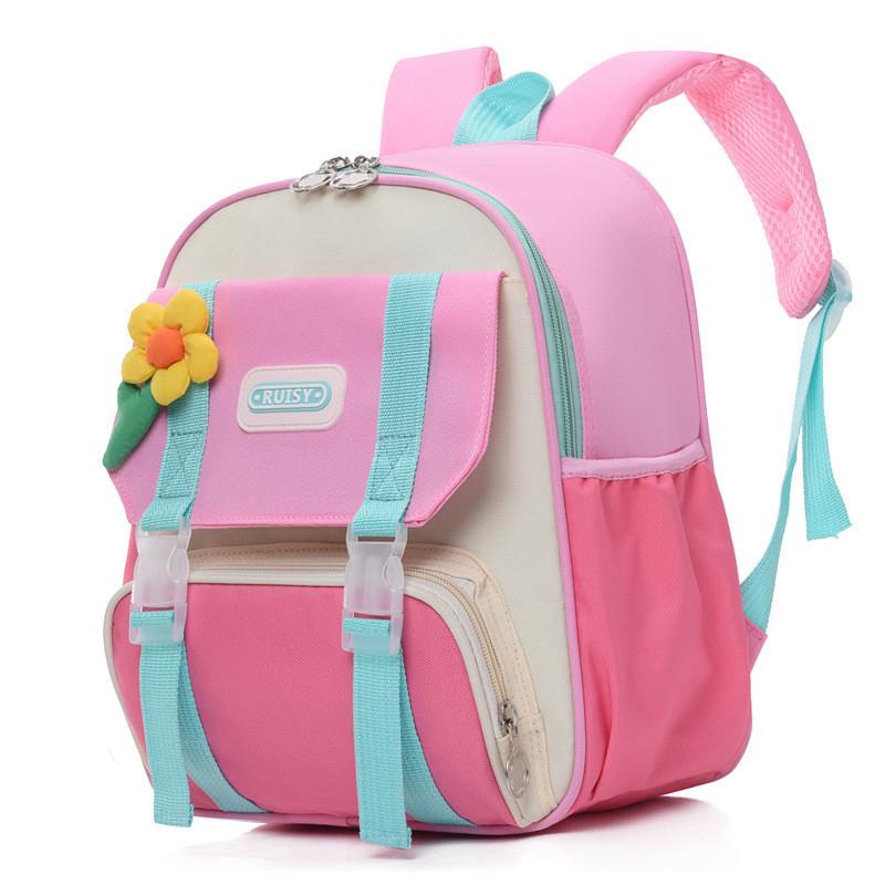 Adorable Oxford Fabric Animal Design Kids Backpack Breathable For Boys And Girls
