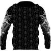 Весенне-осенние модные мужские толстовки с сатанинскими символами татуировки, мужская толстовка с 3D принтом по всей поверхности, унисекс, пуловер на молнии, повседневная куртка