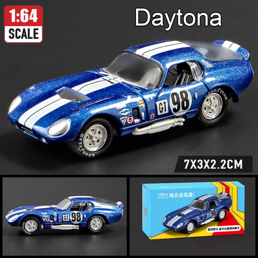 1:Масштаб 1/64 JDM Corvette GT500 Firebird Daytona Stardust Сплав Литые Модели Игрушки Серия Миниатюрные Машинки Для Детских Игрушек Подарки