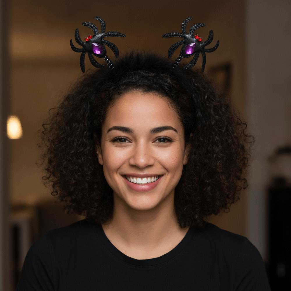 Spider Ghost Halloween Party Hair Hoop Vegetables Ghost Festival Headpiece  Kids Children Adult