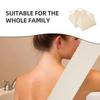 2Pcs Stretchable Scrubbing Towel Beige Deep Cleansing Body Washcloth Exfoliating Shower Loofah Washcloth For Family
