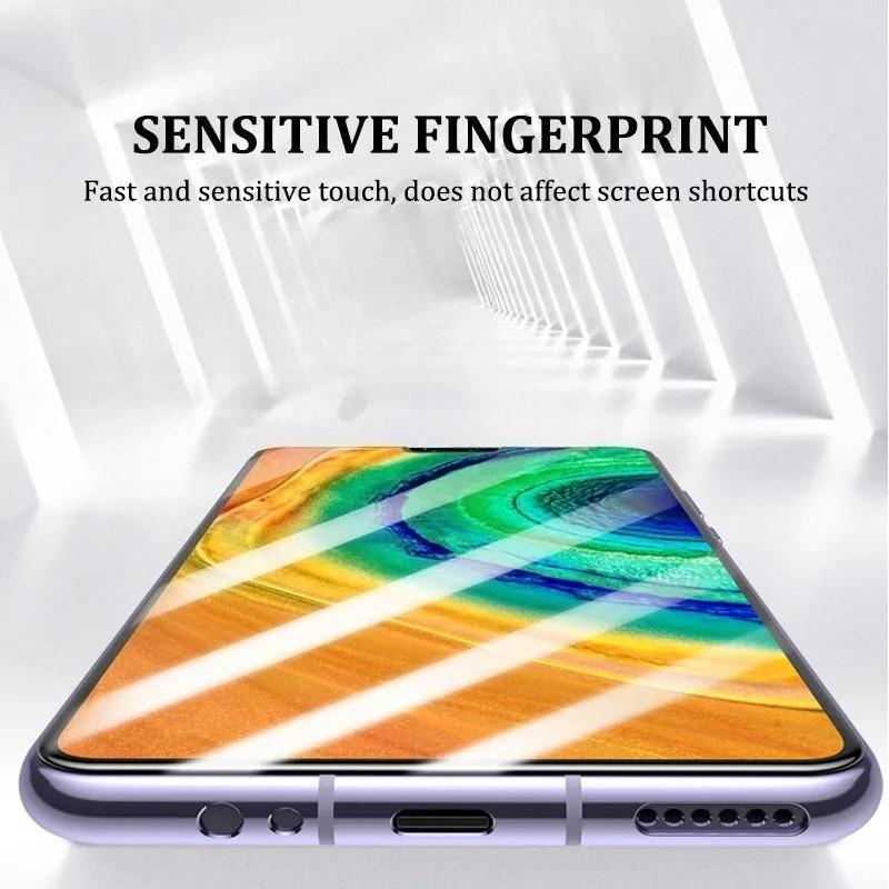 Установка в один клик без пузырьков Защитный комплект от пыли для Xiaomi Poco F8 F7 Ultra Pro Закаленное стекло HD Защитная пленка против отпечатков пальцев