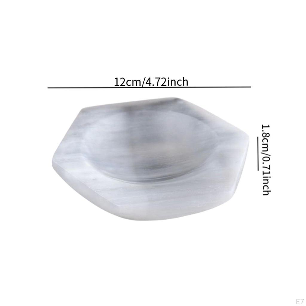 Селенит Зарядная Чаша Центральный Элемент Украшение Стола Дом для Мужчин Женщин Медитация Хранение