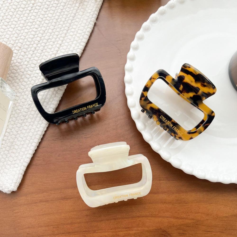 Elegant Horsetail Clip Hollowed Out Strong Styling Claw Clip New Hair Clip  Women