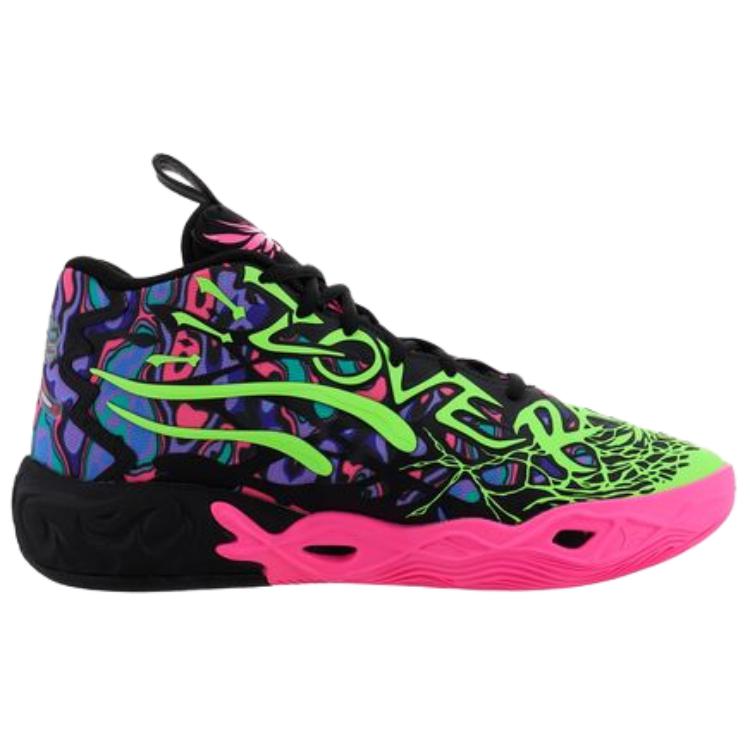 Puma MB.04 Heem Мужские кроссовки Многоцветные Черные Светящиеся-Розовые 310837-01