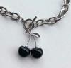 Ожерелье женское черное вишневое ключичное ожерелье цепочка темный ван шао кулон мелкие товары