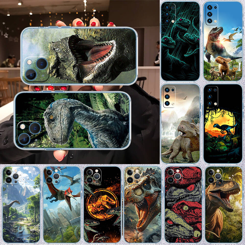 Dinosaur Phone Case for Motorola G14 G15 G24 G30 G31 G32 G34 G41 G42 G51 G52 G50 G60S G60 G62 G72 G71 G73 G84 G85 G200 E32