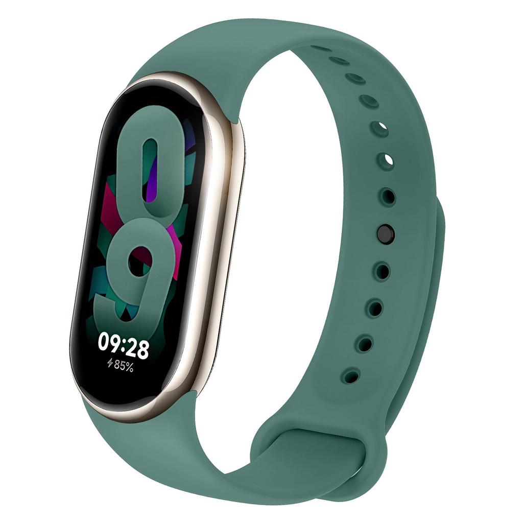 Для Xiaomi Mi Band 10 9 8 Ремешок Аксессуары NFC Спортивный Резиновый силиконовый ремень Браслет Наручный pulseira correa Xiaomi Smart Band