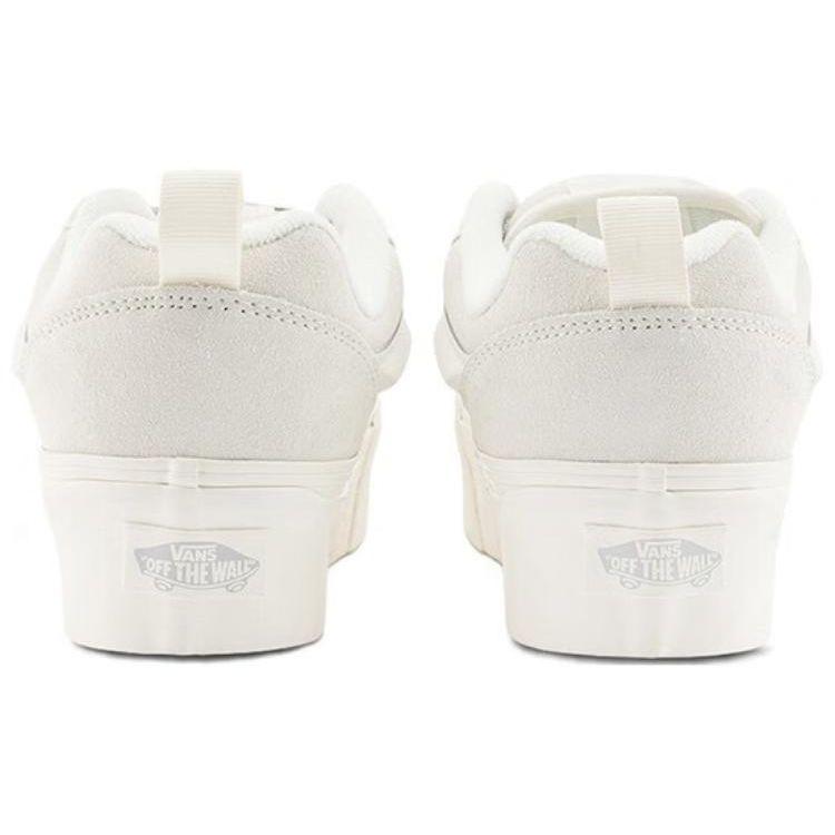 Vans Knu Stack White Multi-Color Laces Men Sneakers Grey VN000CRS448