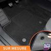 Автомобильные коврики - DBS - Clio 4 - На заказ - Нескользящие - 4 штуки