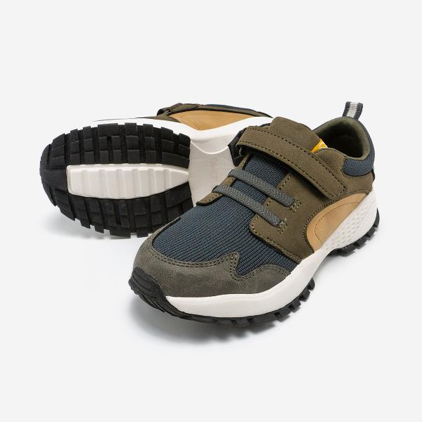 Romk Детская обувь ручной работы Kari Уголь/Серый-LM21A101