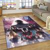 DMC Game 3D D-Devil May Cry Cartoon Carpet Rug for Bedroom Living Room Home Sofa Decoration,Children Game Large Decor Floor Mat