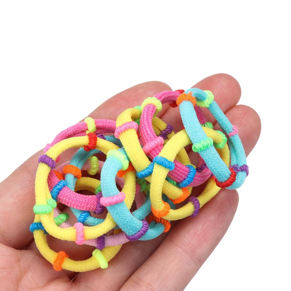220PCS/Set Candy Color Kids Girls Accessories Gifts Hairpin Hair Clip Hair Rope