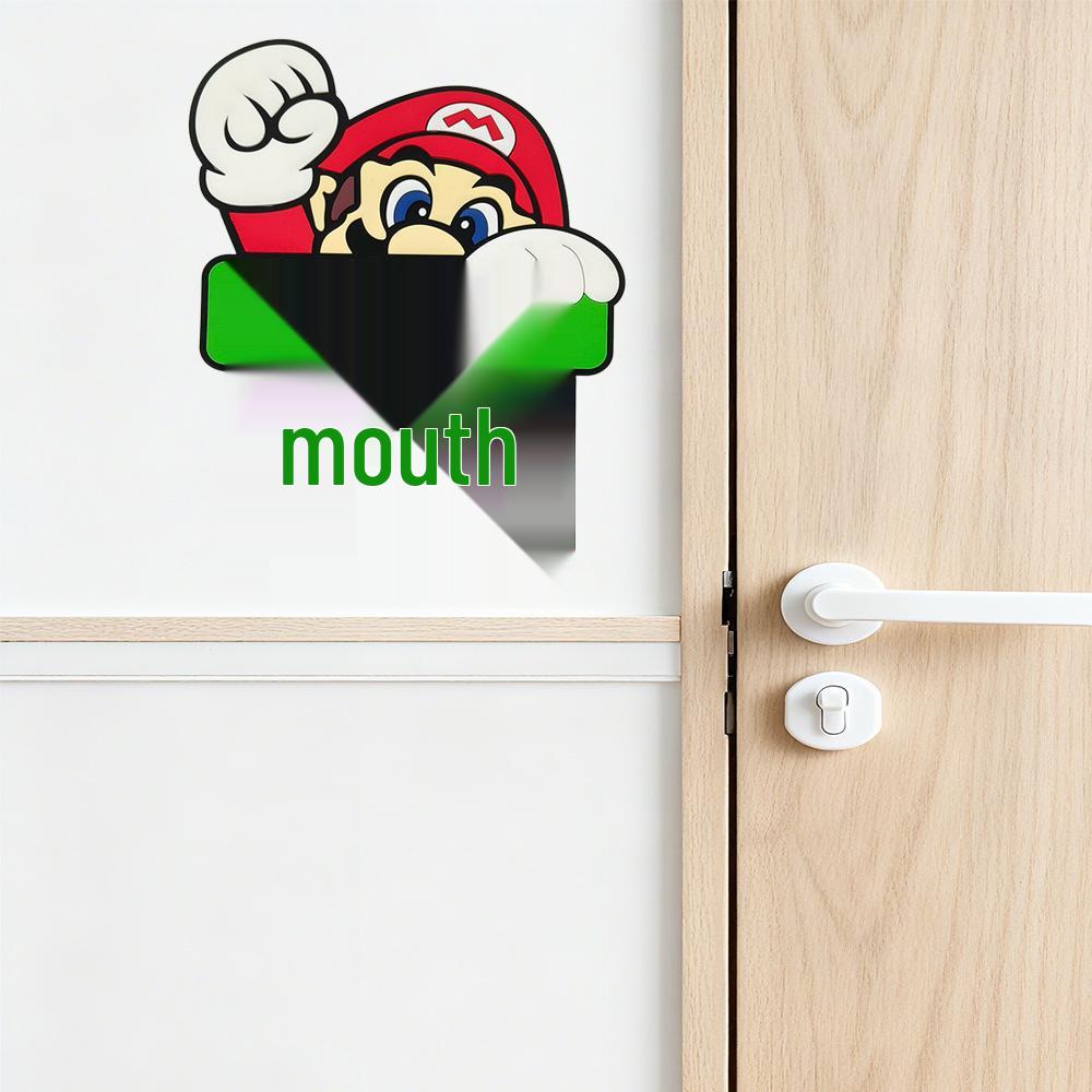 Наклейка на выключатель света в стиле Super Mario: Стиль кухни и спальни