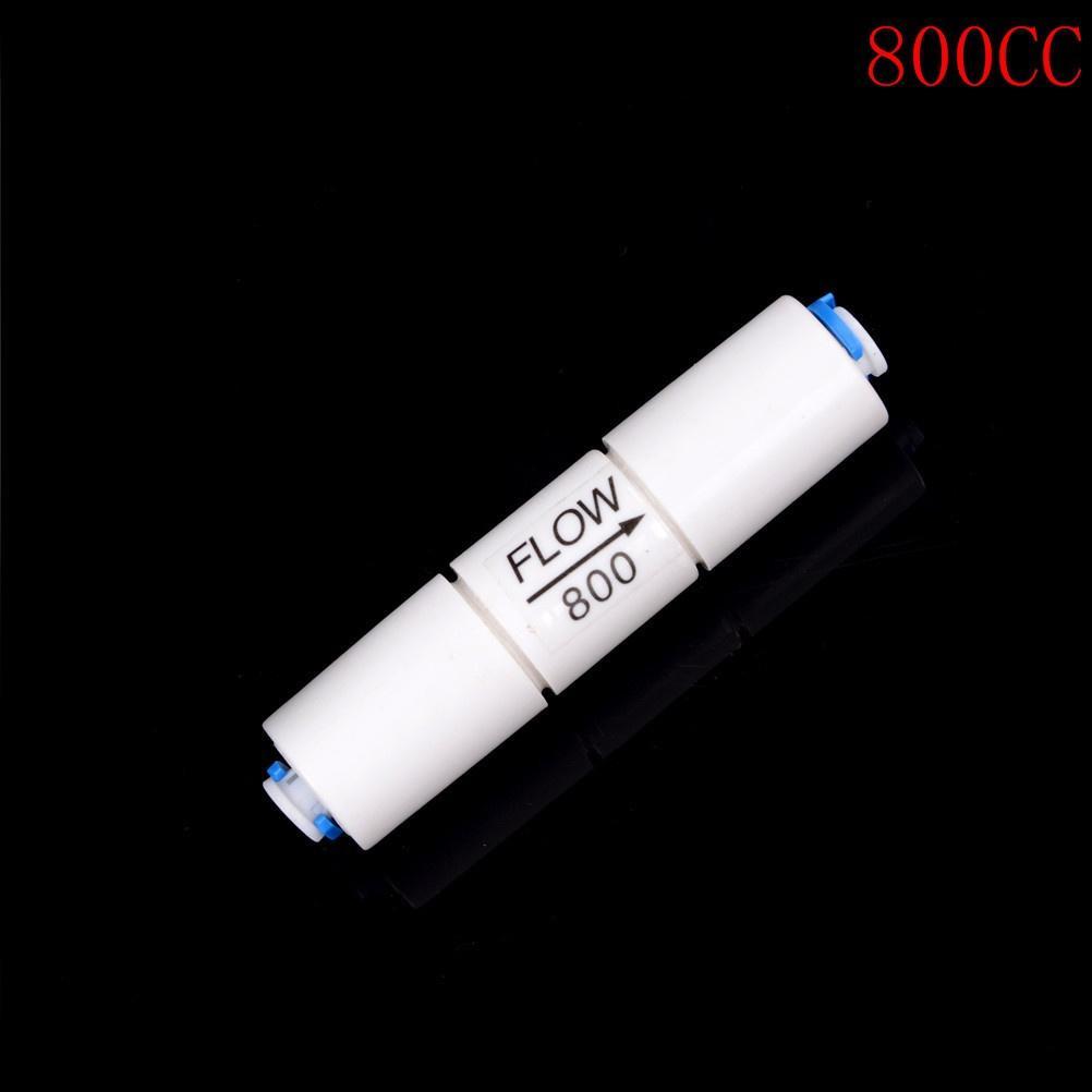 RO Flow Restrictor with 1/4-Inch Quick Connect, 300CC to 800CC