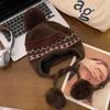 Knitted Warm Beanies Caps Windproof Skullies Hat Casual Ear Protection Hats  for Autumn Winter