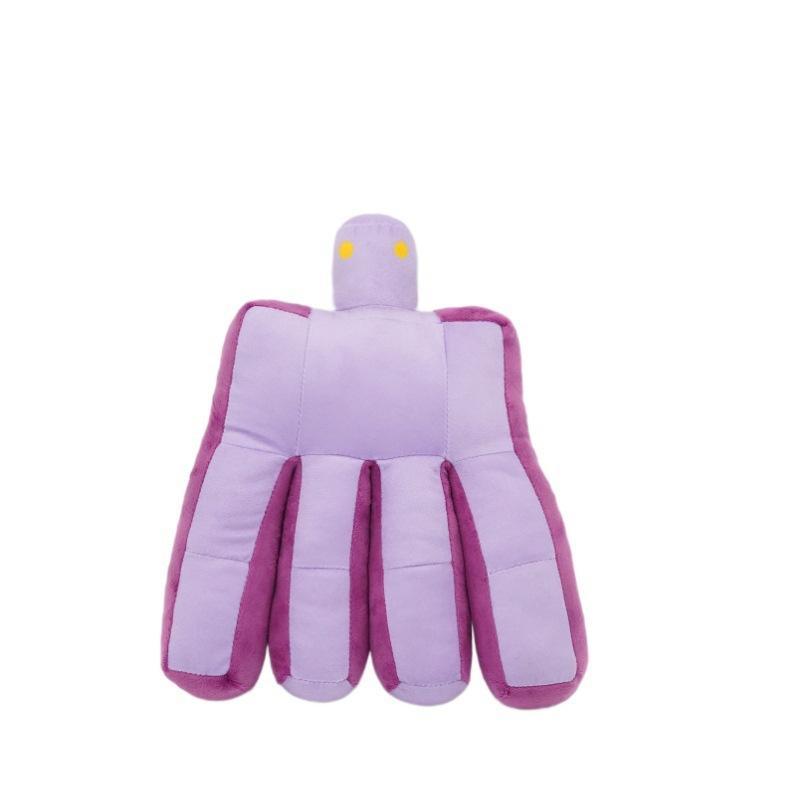Roblox Forsaken BenAnomaly Плюшевая игрушка Фиолетовый Игровой персонаж Набитая мягкая кукла Плюшевая игрушка Подарок для фанатов игр Декор детской комнаты