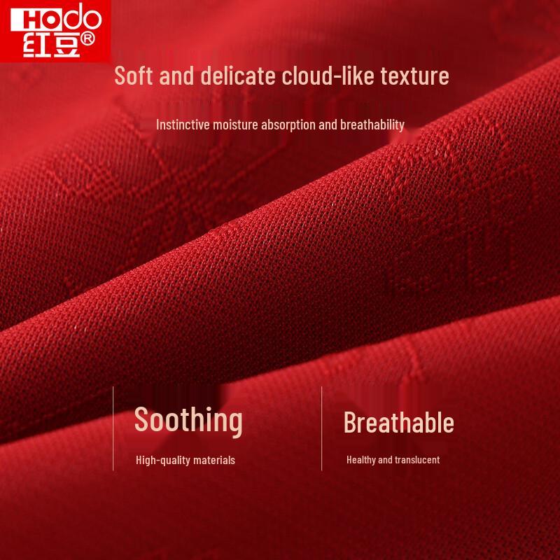 Женское корректирующее белье Hodo с высокой талией, красное, для контроля живота