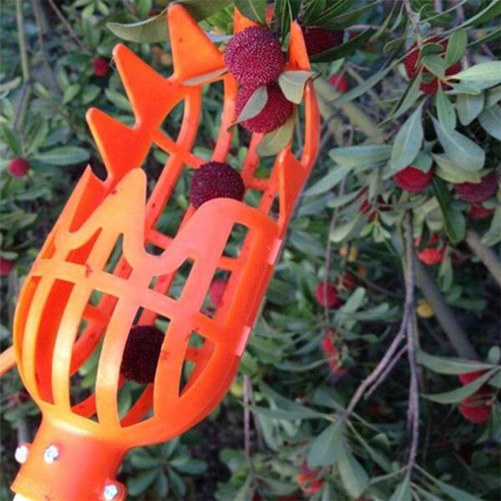 New Convenient Plastic Garden supplies Fruit Picker Picking Tool Peach Collector apple Catcher