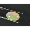 7X10 MM натуральный эфиопский огненный опал Вело овальный лечебный кристалл россыпью драгоценный камень SK-3154
