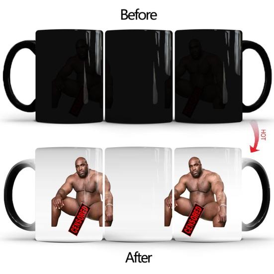 301-400 мл кофейная кружка пищевой класс без BPA термостойкая небьющаяся забавная чашка для напитков чайная кружка для напитков новинка кляп подарок