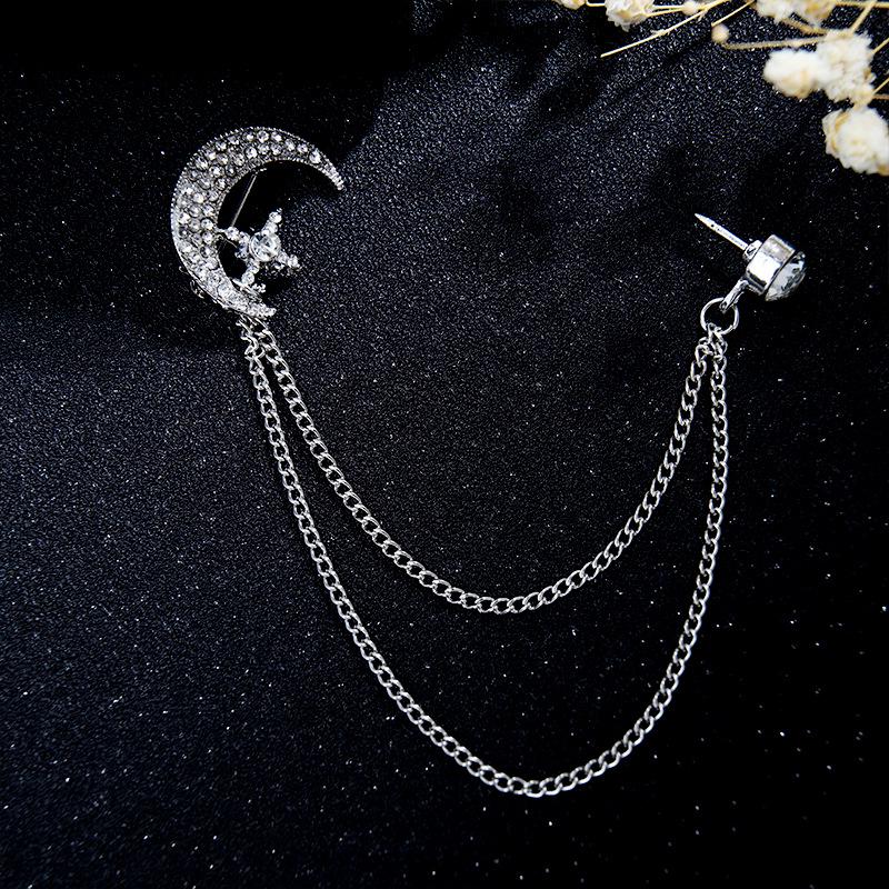 Брошь с драгоценными камнями в стиле ретро в стиле барокко: Роскошный аксессуар для платья в дворцовом стиле