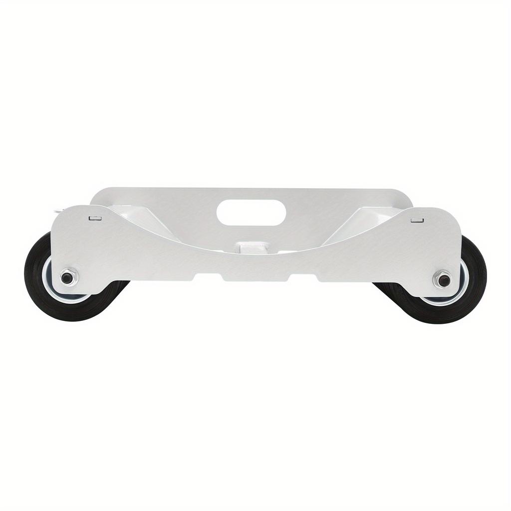 Portable Tyre Trolley, Wheel Dolly Vehicle Tyre Skates, Car Dolly for Trucks ATVs Lawnmowers Garage Workshop Auto Repair Shop (Silver)