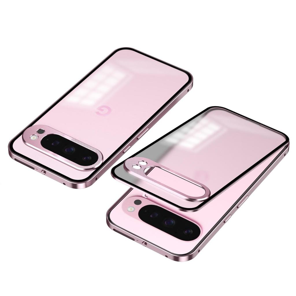 Чехол-накладка Google Pixel 10 Pro XL с магнитным матовым металлическим каркасом