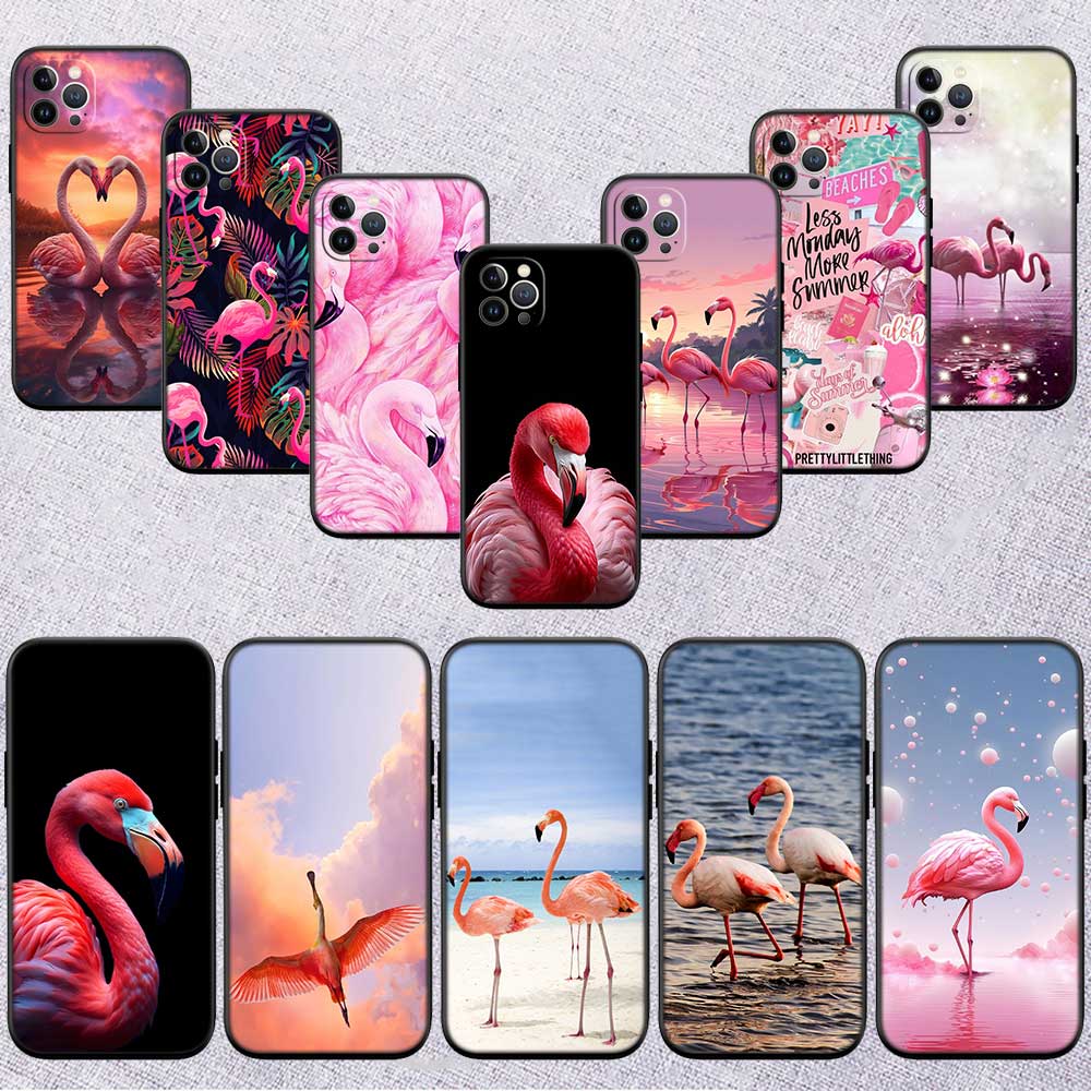 UP29 Flamingos Pink bird flower Case for Motorola Edge 60 60s 70 G86 G56 G54 E14 G04S G45 G54 G64 S30 S50 X30 X40 X50 Pro Power