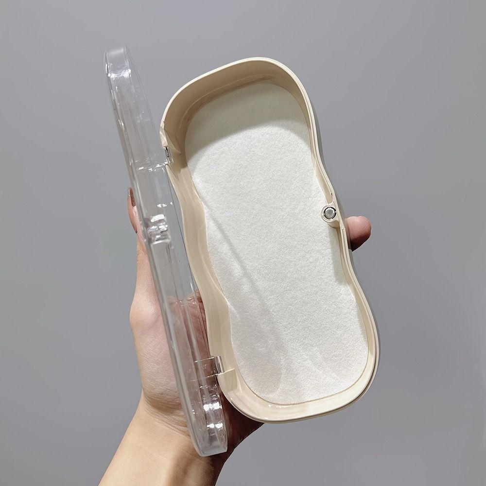 Жесткий футляр для очков Розовый бант Держатель для очков Футляр для очков для солнцезащитных очков Очков для чтения