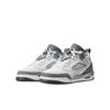 Air Jordan Spizike Low GS Белый Холодный Серый Детские Кроссовки Антрацитовый Волчий Серый FQ3950-102