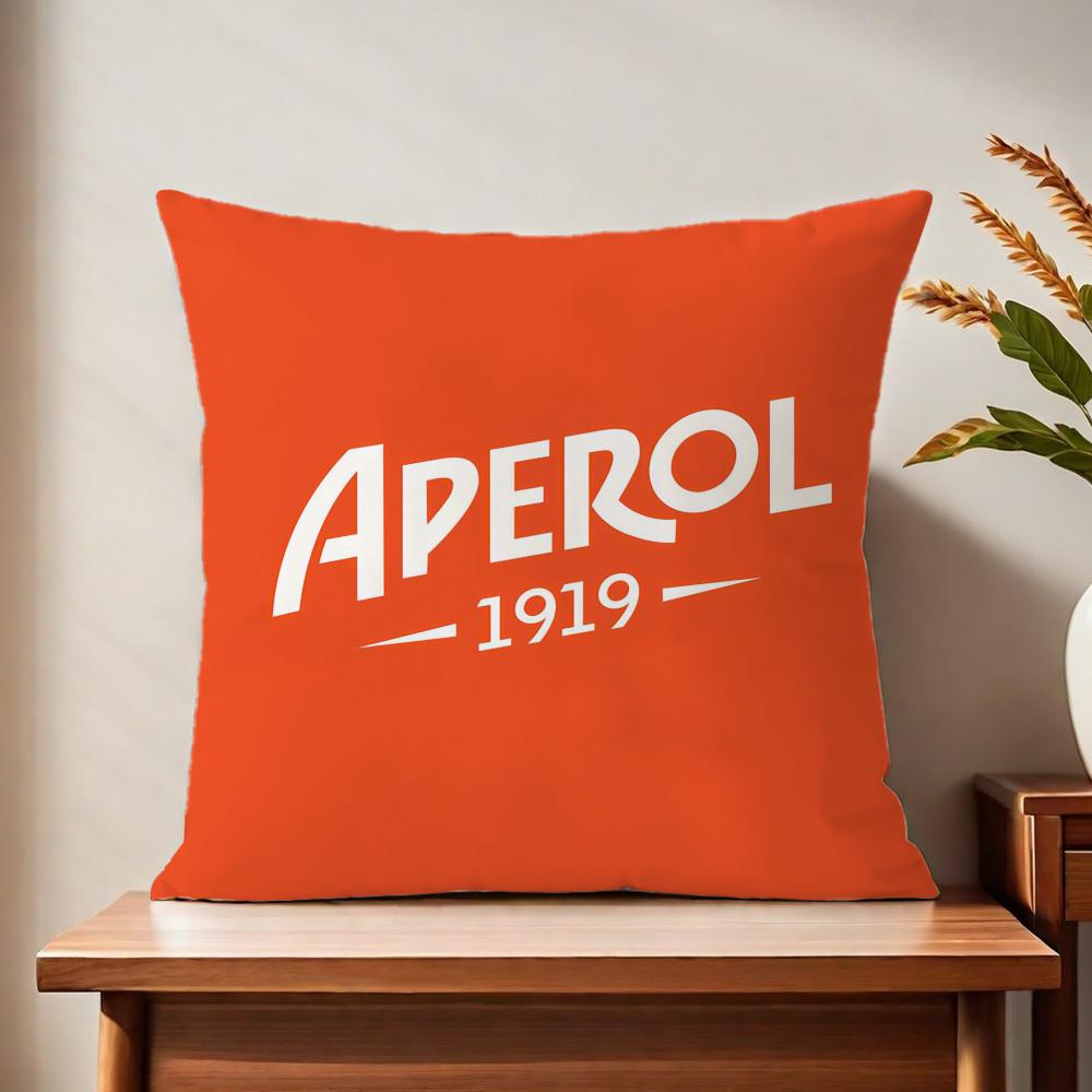 AAperol logo SSpritzz наволочка Для Подушки Печать Декор Дивана Дом Машина Комната Кофейня Офис Nordic Simplicity