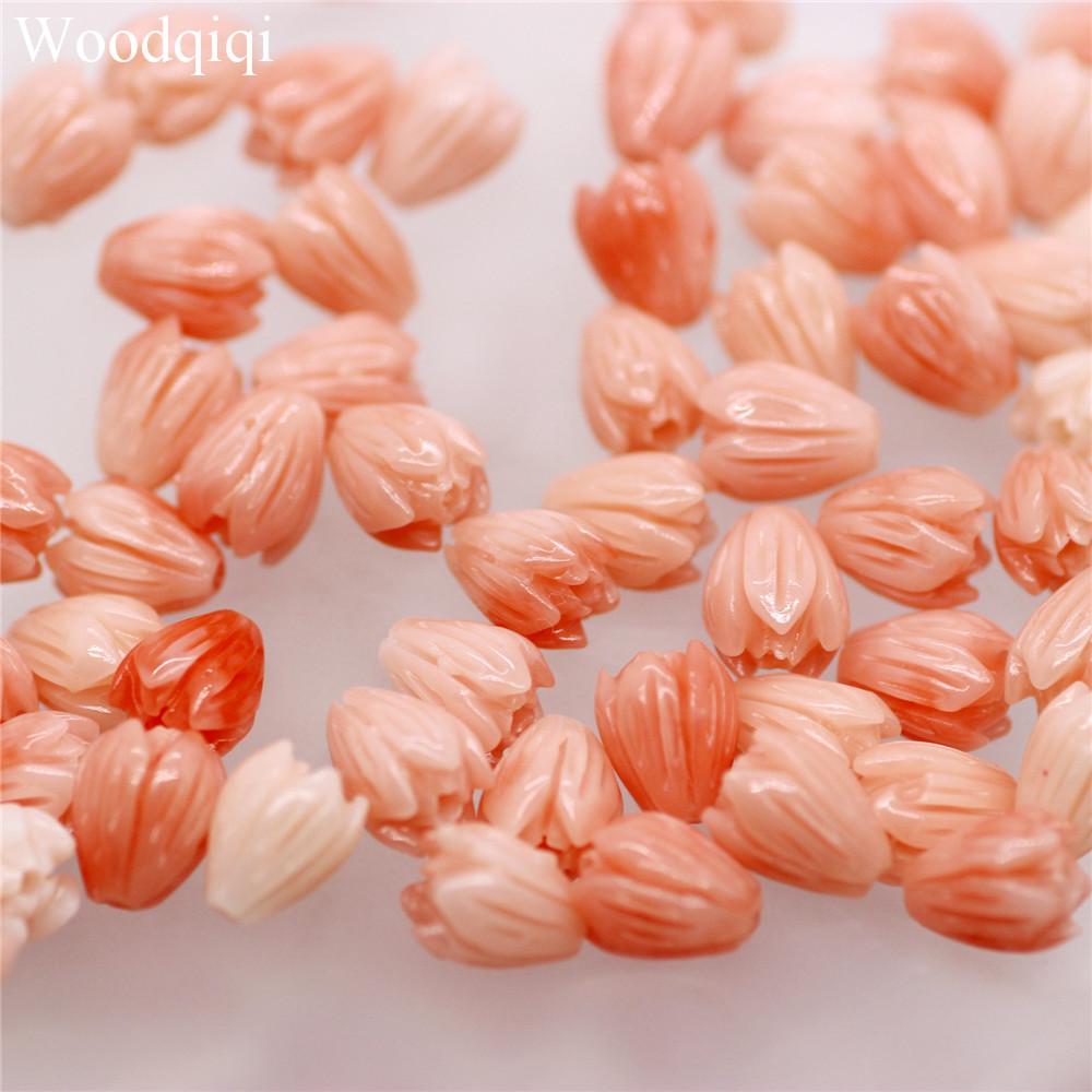 10 шт. 7*9 мм красочные коралловые ракушки, пудра, прессованный цветок, маленький бутон цветка, маленькая роза, свободные бусины, сделай сам, кулон, серьги, изготовление ювелирных изделий