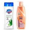 Набор Safeguard Гель для душа с алоэ вера и Pantene Шампунь для гладкости