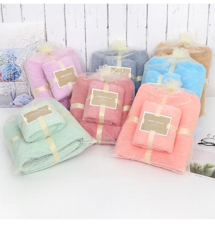 2шт роскошный супер большой набор полотенец с высокой впитывающей способностью мягкое банное полотенце и полотенца для лица банные полотенца