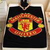 Man Utd Print FlAannel Blanket, High quality Comfortable for All Seasons, Home Decor, Warmth and Comfort