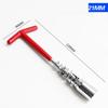 14 16 21mm T Shape Spark Plug Socket Wrench Drive Universal Joint Automotive Car Motorcycle Spark Plugs Removal Tool
