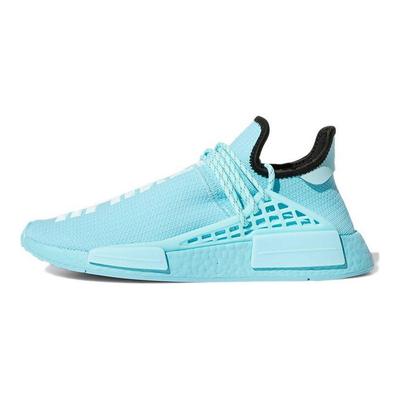 Мужские кроссовки унисекс Pharrell x NMD Human Race Aqua Синие GY0094
