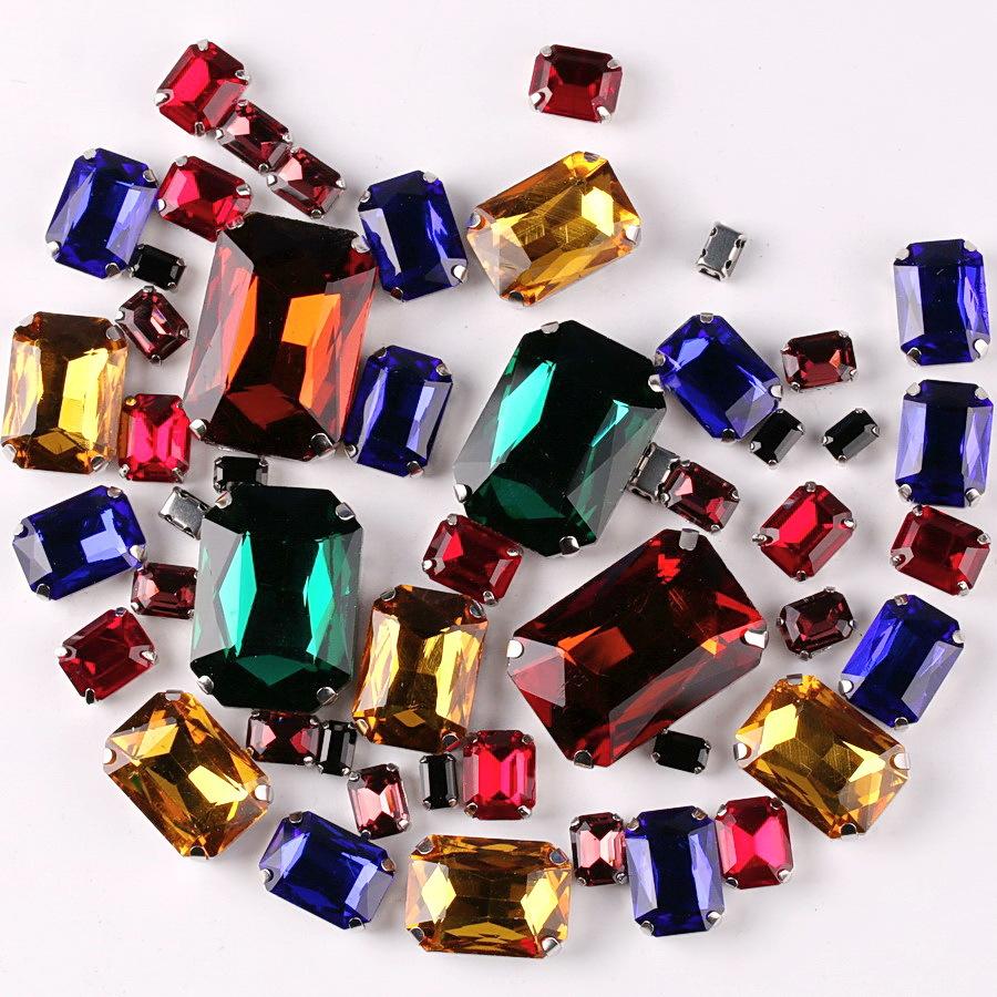 Смешанные кристаллы, стекло, пришитые вручную бриллианты, каплевидные, овальные, конский глаз, одинарный коготь, дрель, хрустальная пряжка, сделай сам, ювелирные аксессуары, стразы, пришивные бусины