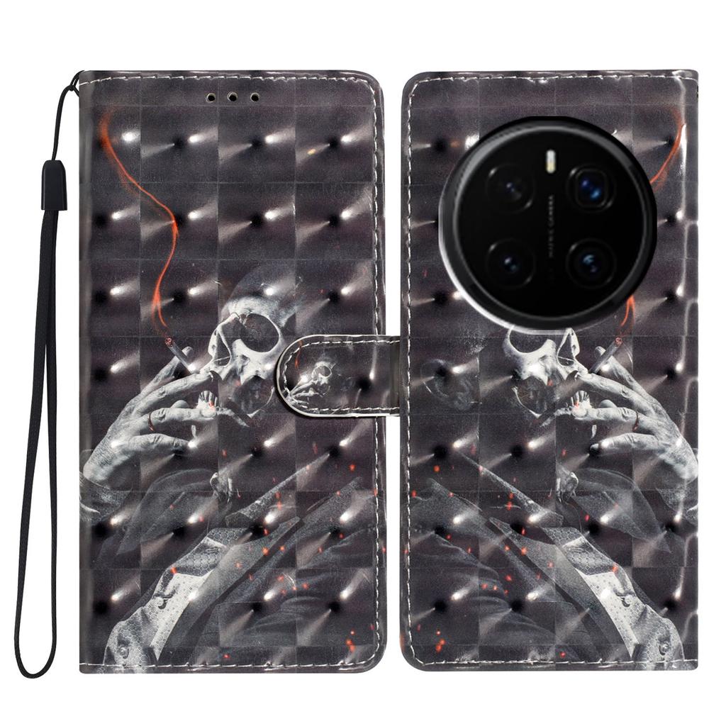 Чехол-кошелек из искусственной кожи с 3D-узором для Huawei P20 lite, P30 lite, Huawei Y6 (2018),Y7a, Честь 10 Lite, Честь 9 Lite, Честь X8a, Честь X6a...