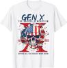 Ретро Поколение X Крутое Поколение Перед Всеми Вами Нытиками Футболка Унисекс Футболка