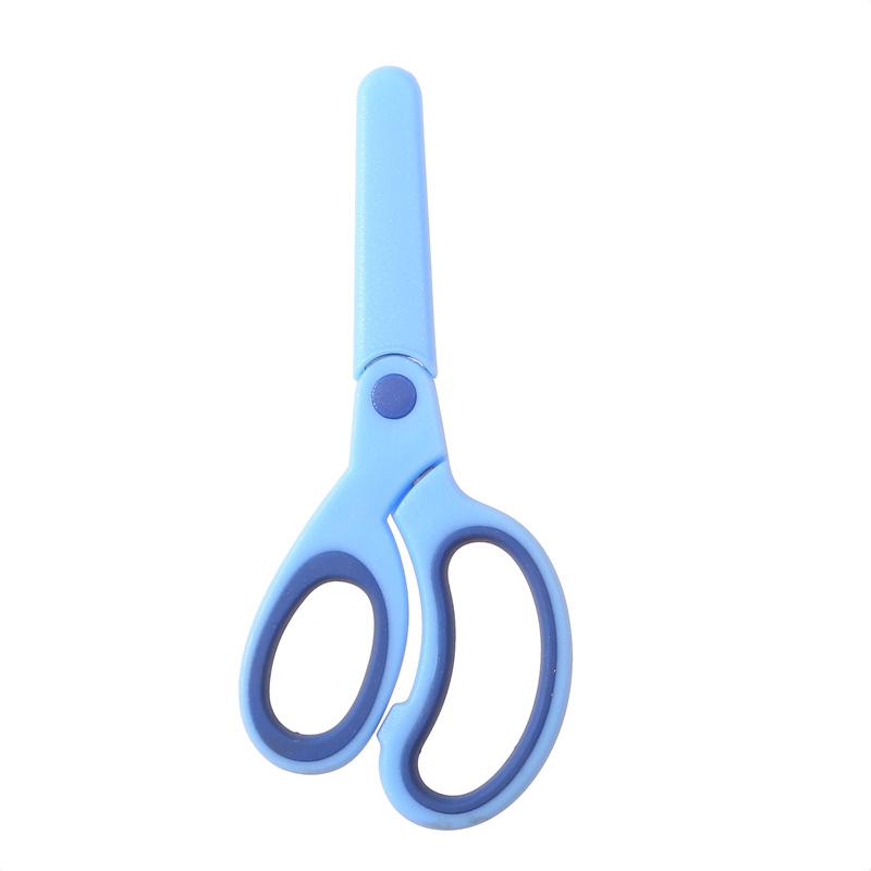 Left-handed Scissors Student Stainless Steel Colorful Cute Scissors Children's Small Scissors Simple Safety Office Scissors