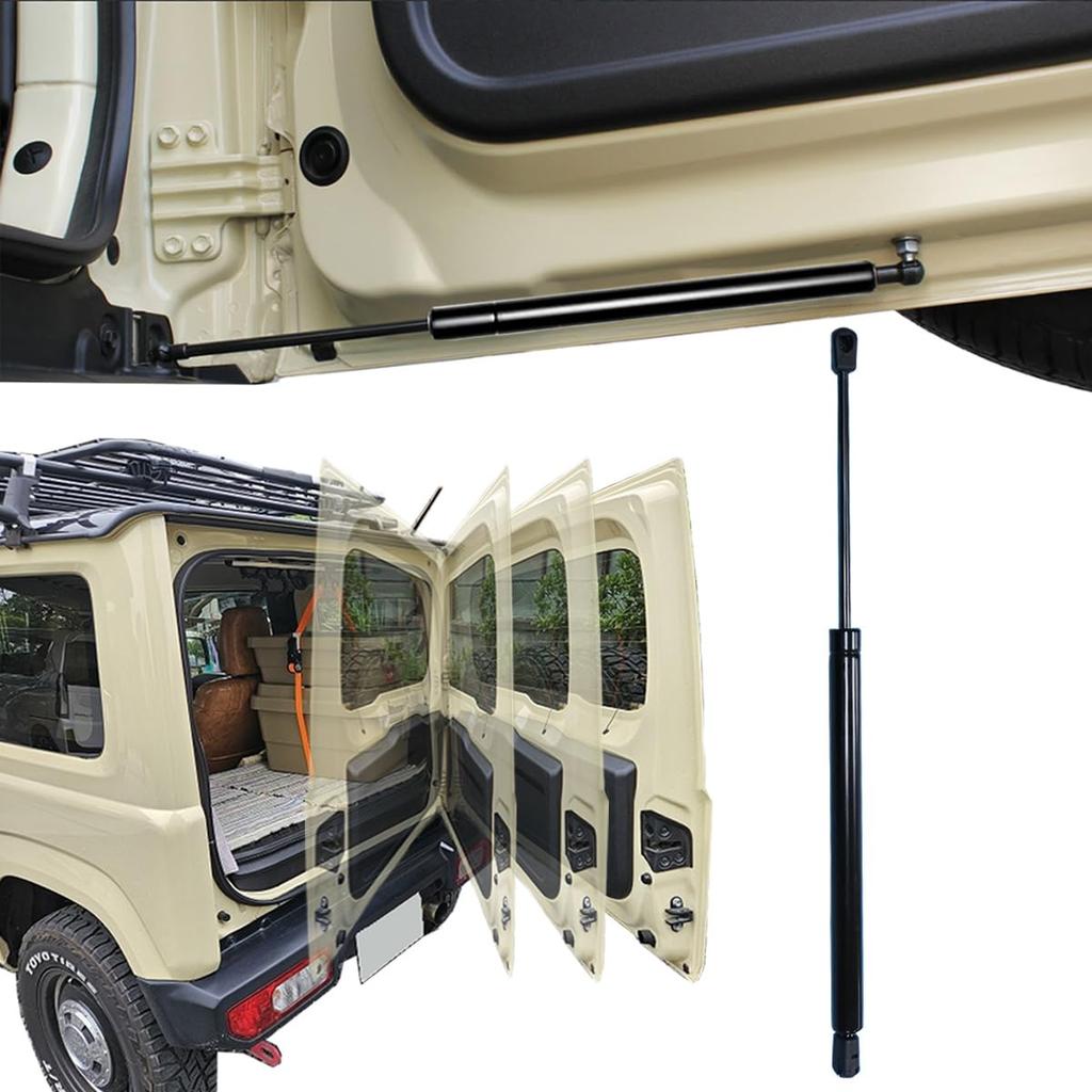 Temiry Back Door Damper for New Jimny Stepless Stop JB64 JB74W Free Stop for Jimny Free Stop Door Opener Hydraulic Dam Vehicle Inspection Compatible
