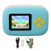 Мгновенная камера с 2-дюймовым HD-экраном, двойная камера 16 Мп, зарядка через USB, запись видео 1080P, детская камера с