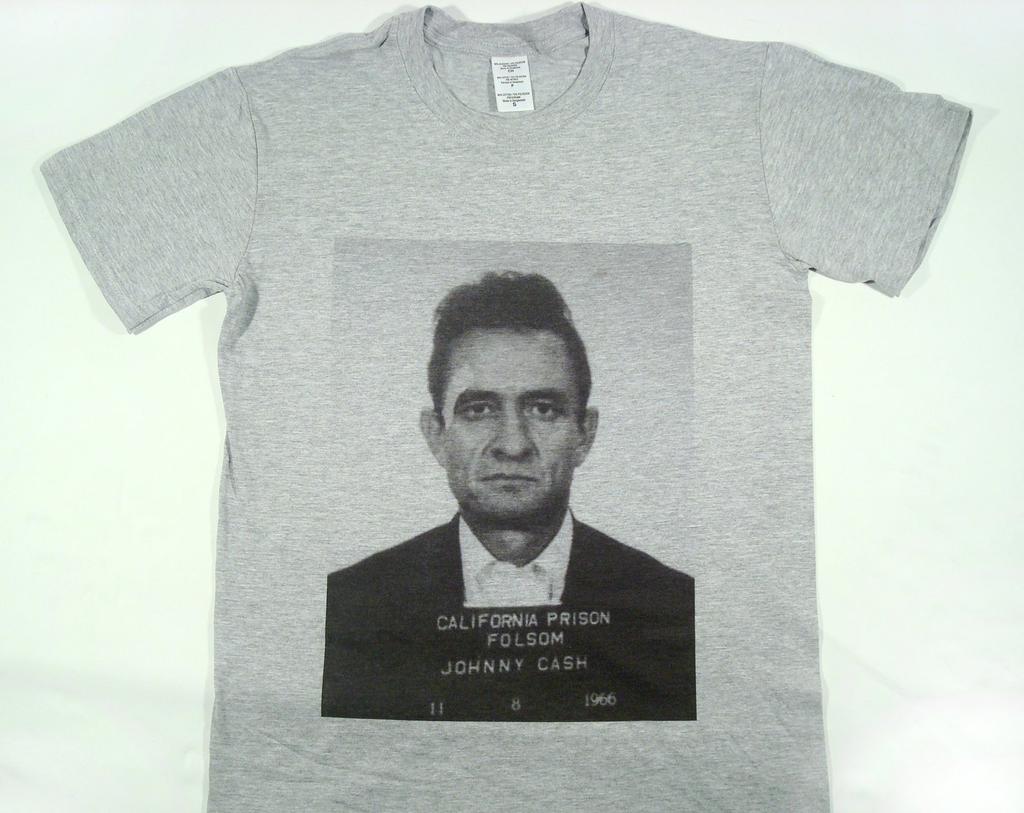 Johnny Cash mugshot T-Shirt sizes available S-3XL