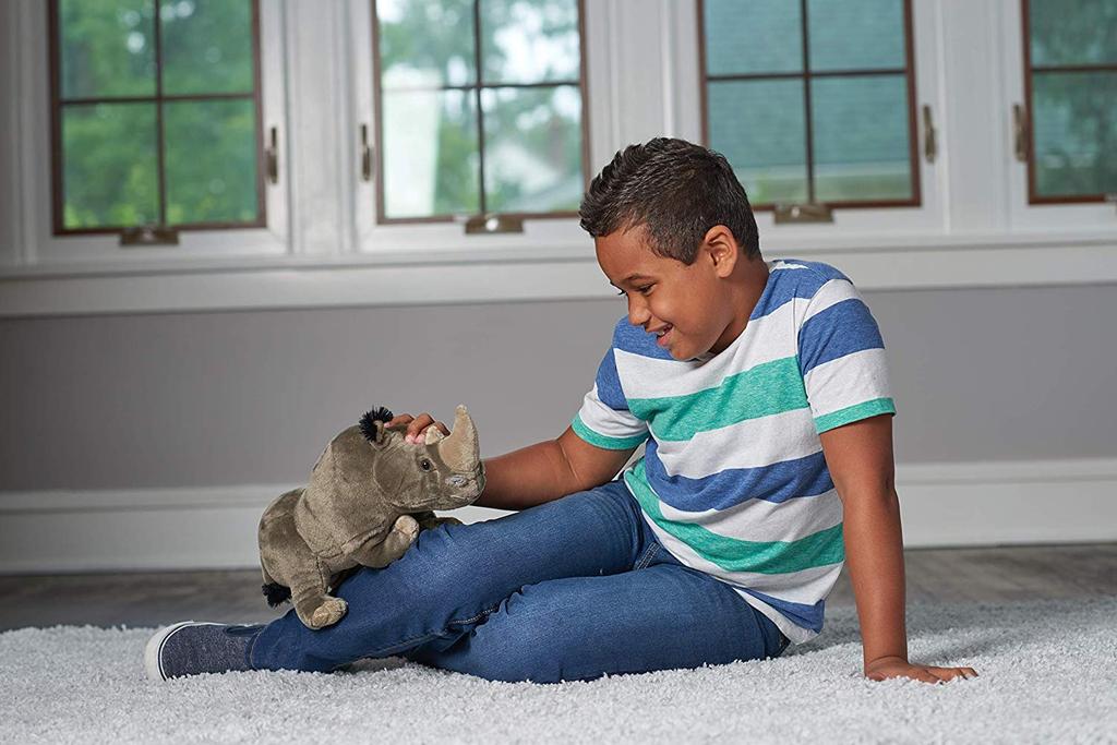 Мягкая игрушка Wild Republic Реальный носорог Cuddlekins 18156