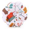 1 Pcs Creative Pumpkin Fabric Sewing Needles Pin Cushion with Elastic Wrist Belt