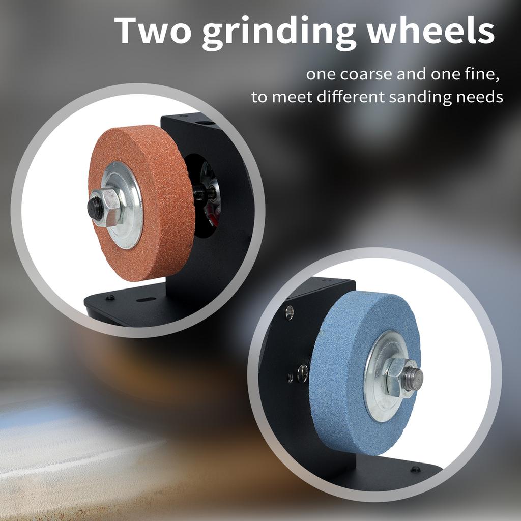 Мини-ленточная шлифовальная машина, многофункциональная электрическая ленточная шлифовальная машина, 7 регулируемых скоростей, электрическая полировка