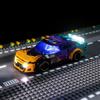 Модернизированный набор светодиодной подсветки для конструктора Lego Speed Champions NASCAR Next Gen Chevrolet Camaro ZL1, совместимый с Lego 76935 (Модель не входит в комплект)