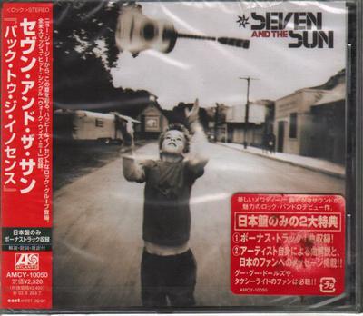 CD SEVEN & THE SUN - Back To The Innocence AMCY10050 ATLANTIC 2002 Япония Рок Б/У